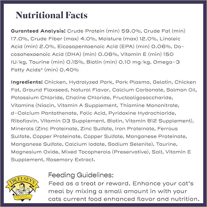 Dr. Elsey's cleanprotein Protein Bites Chicken 12 oz..