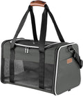 Cat Carrier - Portable Foldable Dog Pet Carrier, Soft-Sided Pet Bag up to 15 Lbs, Airline Approved Travel Puppy Carrier