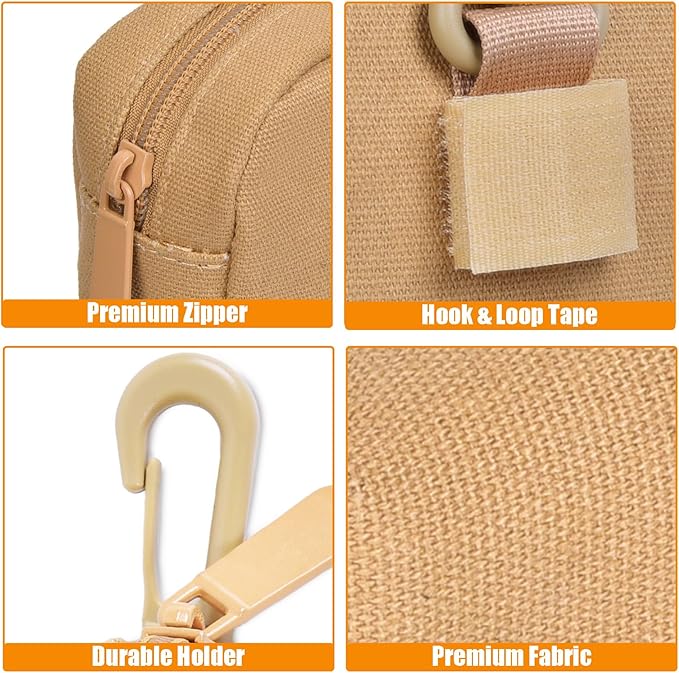Dog Waste Bag Dispenser Pet Poop Bags Holder for Doggie Waste Bags Dispensers Soft Fabric Zipper Small Doggy Puppy Pouch for Leash Accessory Attachment with Carrier,No-KaqiXFB