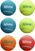 Outward Hound Squeaker Ballz 8-Pack Tennis Ball Dog Toys with Squeaker, Interactive Fetch Play for Pets Under 25 lbs, Training Balls for Indoor & Outdoor Exercise, Small, 2-inch
