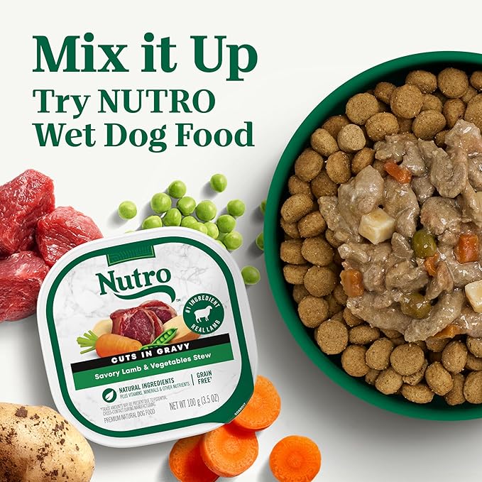 Nutro Natural Choice Chicken & Brown Rice Senior Dog Food Dry Recipe, 13 lb. Bag