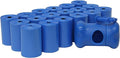 FiveStarPet Extra Large 9" x 15" Made in USA Easy Open Poop Bags Dog Waste Bags, 18 Refill Rolls, 270 Bags (Blue)