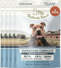 BADLANDS RANCH by Katherine Heigl- Superfood Complete, Air-Dried Adult Dog Food - High Protein, Zero Fillers, Superfood Nutrition (64 Ounce (Pack of 4), Chicken)