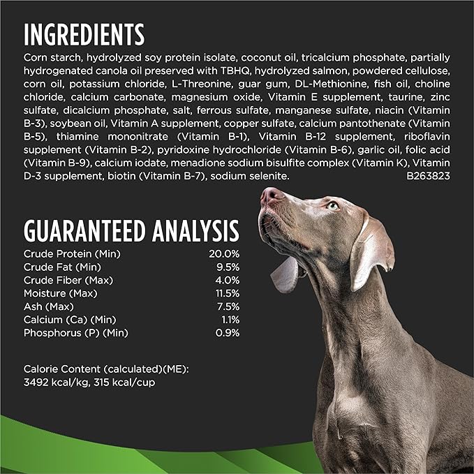 Pro Plan Veterinary Diets Purina HA Hydrolyzed Protein Dog Food Dry Salmon Flavor Formula - 25 lb. Bag