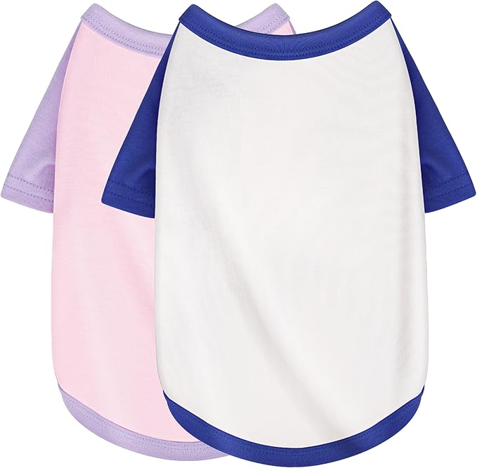 Stylish White Color Block Dog Shirt: Premium Polycotton Blend, Comfortable, Breathable, and Wrinkle-Resistant. Perfect Apparel for Small, Medium, & Large Dogs, a Must-Have for Pet Lovers XS