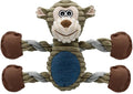 Dog Toys for Large Dog - Plush Squeaky Medium & Small Dog Toys - Stuffed Animals Puppy Toys - Funny Cute Dog Toys for Dog Birthday Presents (Monkey)