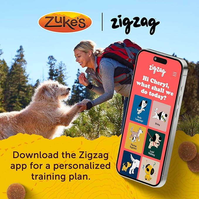 Zuke’s Mini Naturals Dog Training Treats for Dogs, Pet Treats Made with Real Chicken, 16 oz