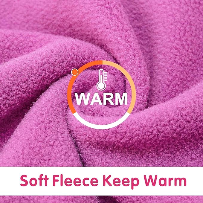 Idepet Dog Fleece Sweater - Soft Puppy & Cat Pullover Sweatshirt - Warm Winter Shirt - Classic Cat Apparel - X-Small, Purple