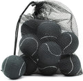 Magicorange Tennis Balls, 12 Pack Advanced Training Tennis Balls Practice Balls, Come with Mesh Bag for Easy Transport, Good for Beginner Training Ball