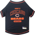 NFL Chicago Cubs Dog T-shirt Small. - Licensed Shirt for Pets Team Colored with Team Logos- Premium Stretchable Materials for the comfort of your Dog & Cat