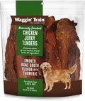 Waggin' Train Smoked Chicken Jerky Tenders with Turmeric and Bone Broth for Dogs - 24 oz. Pouch - Grain Free, High Protein, Limited Ingredient Dog Treat