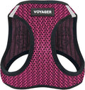 Best Pet Supplies Voyager Step-in Air Harness - All Weather Mesh, Reflective, No Pull Harness for Dogs, Cats - Secure with Hook & Loop Fastener, Buckle, Double D-Rings - Tone, L