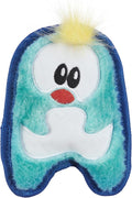 Outward Hound Durablez Minis Stuffing-Free Squeaky Plush Dog Toy for Puppies & Small Dogs - Interactive, Soft Yet Tough, No Mess, Jumbo Squeaker, Long-Lasting Play, Penguin