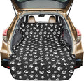 Veckle Cargo Liner, Upgraded Extra Large SUV Cargo Liner for Dogs Waterproof Scratchproof Cargo Cover for SUVs Sedans Vans with Bumper Flap Protector, Non-Slip, Universal Fit, Paw Print
