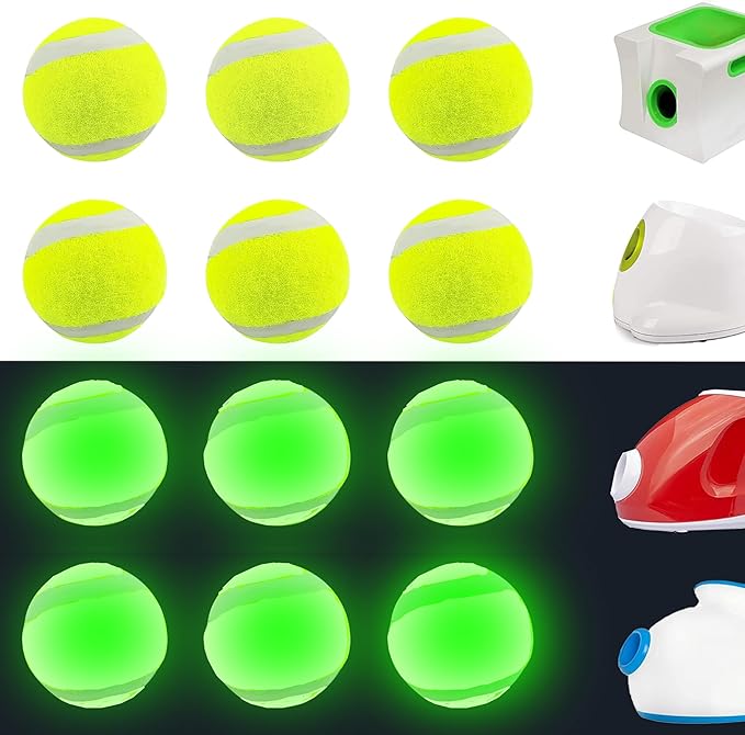 X-Small Dog Tennis Balls Dog Toys Ball 1.72" Pack of 12, Fit Ball Launchers