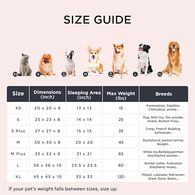 Bedsure Calming Dog Bed for Medium Dogs - Donut Washable Medium Pet Bed, 30 inches Anti-Slip Round Fluffy Plush Faux Fur Cat Bed, Fits up to 45 lbs Pets, Mauve Blush