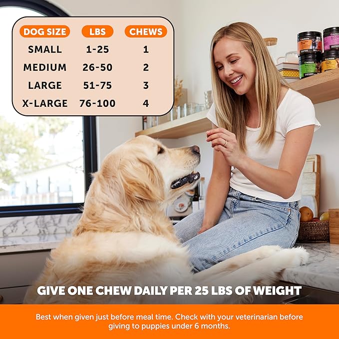 Pet Honesty Hip & Joint Health Soft Chews for Dogs, Joint Supplement with Glucosamine Chondroitin, MSM, Turmeric, Joint Support + Mobility, May Reduce Occasional Discomfort (Chicken 180 Count)