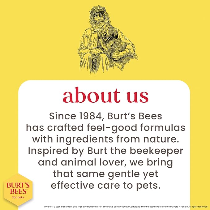 Burt's Bees for Pets Deodorizing Dog Shampoo with Witch Hazel, 95% Natural Origin Formulas, Dog Deodorizing Shampoo - Gentle for Smelly Dogs, 32 oz