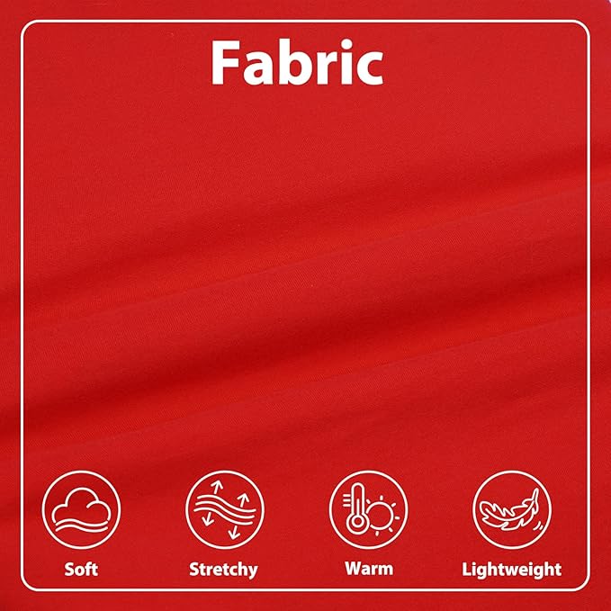 Dog Fleece Vest -Red, XXL - Pullover Lightweight Sweater | Warm and Stretchable Medium Dogs Sweatshirt,Winter Soft Jacket for Holiday Clothing