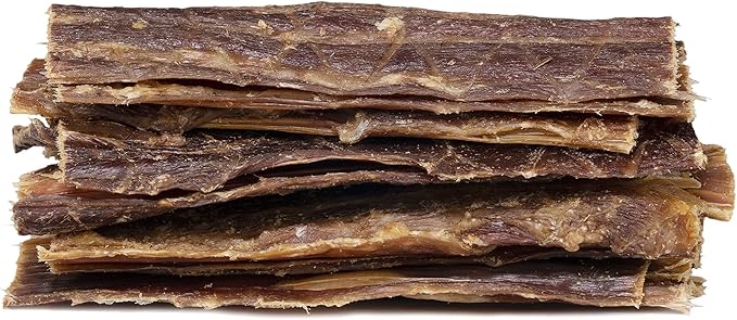 BRUTUS & BARNABY 12 Cow Ears + 15 Gullet Treats, All Natural Whole Dog Treats