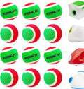 X-Small Dog Tennis Balls Dog Toys Ball 1.5" Pack of 12, Fit Ball Launchers,Christmas Dog Toys,Christmas Dog Gifts
