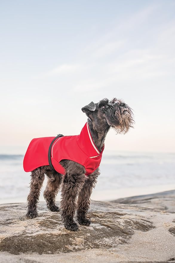 Goldpaw Rainpaw Waterproof Dog Raincoat - Durable Dog Rain Jacket for All Seasons - Easy to Wear, Adjustable, Premium Pet Outerwear - Made in The USA - Machine Washable - Yellow - Size 20
