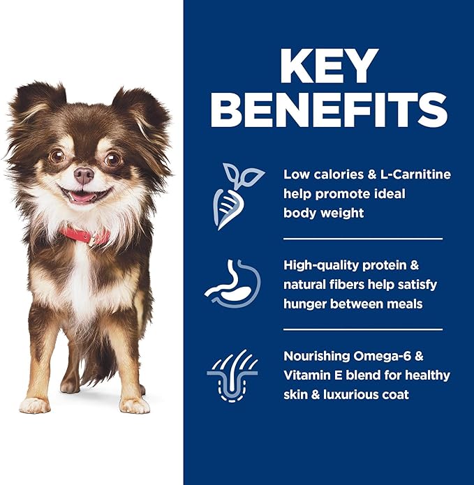 Hill's Science Diet Sensitive Stomach & Skin, Adult 1-6, Small & Mini Breeds Stomach & Skin Sensitivity Support, Dry Dog Food, Chicken Recipe, 4 lb Bag