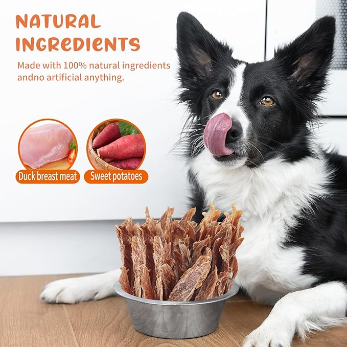 Tasty Treat – Healthy Reward Pet Snack, High Protein & Low Fat Puppy Favorite, Daily Training Aid with Crispy Texture (16 Ounces, Duck)