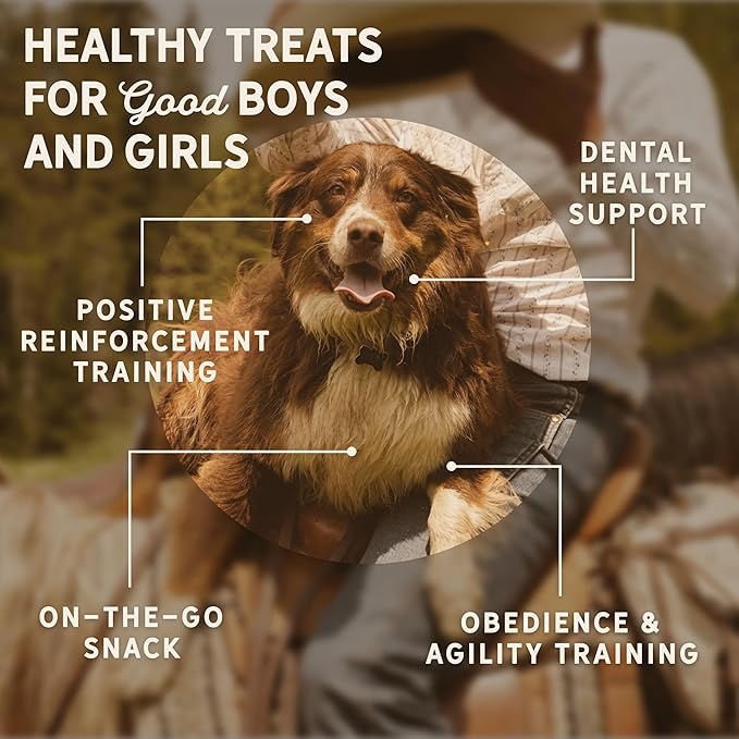 Tally's Ranch Dog Treats Bundle | 8oz Turkey and Beef Jerky Treats | All-Natural | 5 Simple Ingredients, No Added Sugar, High Protein | Made in The USA | Whole Food Ingredients