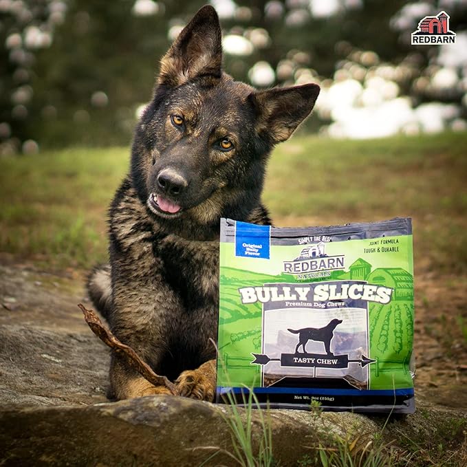 Redbarn Pet Products Bully Slices for Dogs Vanilla Natural Dental Treats 12 Bags