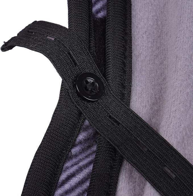Warm Dog Coat for Winter,Waterproof Jacket with Zipper,Detachable Dog Coat with Adjustable Buckle,Comfortable Jacket for Dogs in Cold and Windy Days.XS Black