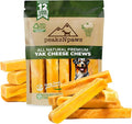 peaksNpaws Premium Yak Cheese Dog Treats - Natural Yak Chews from Himalayan Mountains - Grain Free, Lactose Free - Easily Digestible, 100% Eco-Friendly Packaging (3 Lb. Bag)