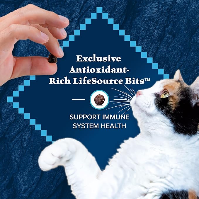 Blue Buffalo Wilderness High Protein, Natural Adult Indoor Dry Cat Food, Chicken 15-lb