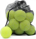 Magicorange Tennis Balls, 12 Pack Advanced Training Tennis Balls Practice Balls, Come with Mesh Bag for Easy Transport, Good for Beginner Training Ball