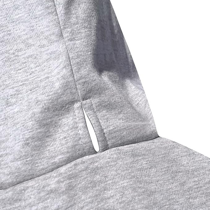 Extra Large Dog Clothes Hoodies Zip Up Sweaters for Big Dogs Great Dane Caucasian Sheepdog Grey 9XL