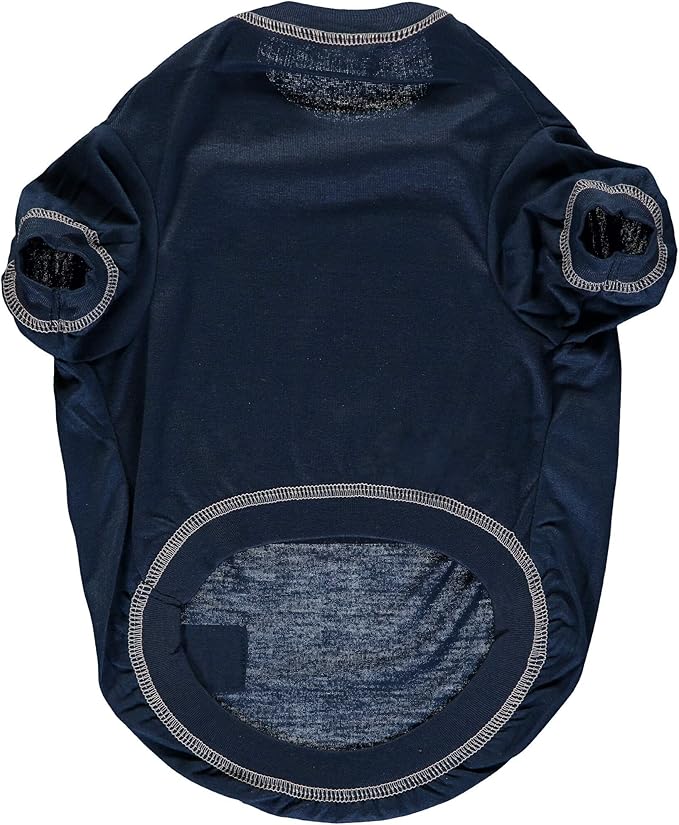 NFL Dallas Cowboys Dog T-shirt Medium. - Licensed Shirt for Pets Team Colored with Team Logos- Premium Stretchable Materials for the comfort of your Dog & Cat