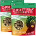 Charlee Bear Grain Free Meaty Bites Freeze Dried Dog Treats with Probiotics, Puppy Training Snacks, Soft Dog Bites Beef Liver with Sweet Potato, 2.25 oz Bags (2), Made USA