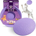 Yomp FetchFlyer MAX Dog Toy – Durable Rubber, Grippable Rim, Textured Flyer for Fetch & Play, Dishwasher Safe