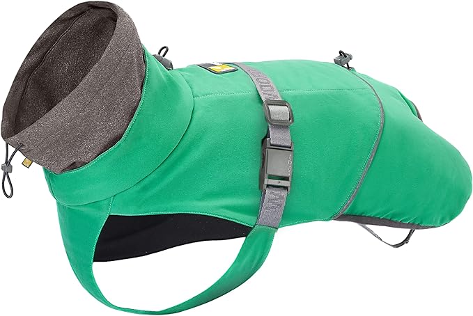 Dog Slip-on Winter Coat, Warm,Lightweight, Adjustable and Easy to Wear for Cold Weather | Waterproof & Windproof Padded Dog Winter Jacket(Winter Green, S)