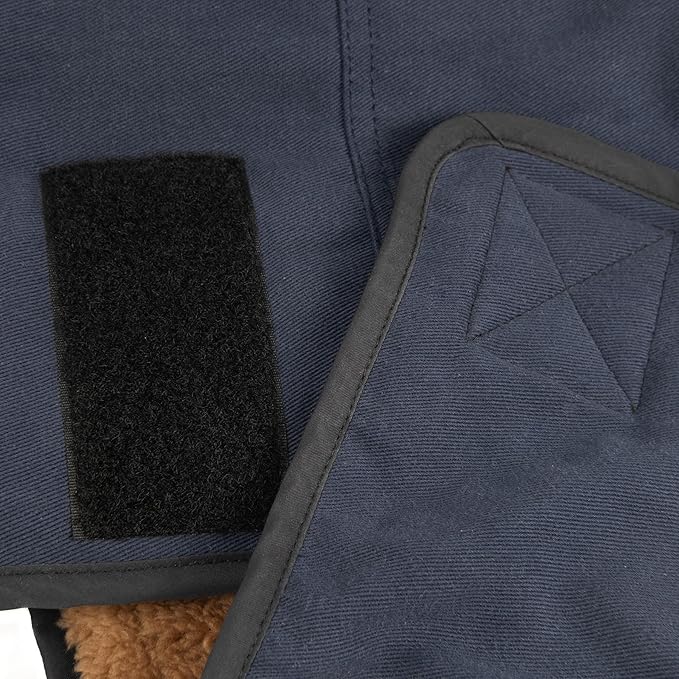 Sedona Dawn Dog Winter Jacket with Sherpa Fleece Lined Canvas for Medium and Large Breeds - Cold Weather Coat (70 (XXL))