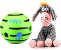 Wobble Giggle Ball and Plush Squeaky Toy Combo (Donkey) (Combo, Donkey)