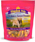 Chicken Jerky & Sweet Potato Dog Treats with Only 4 Ingredients and No Fillers, 3 Pound Bag
