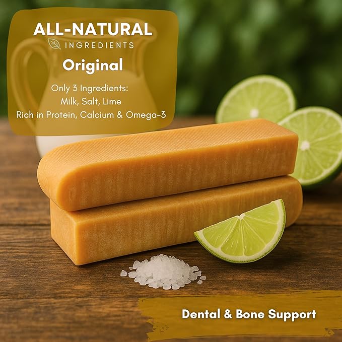 Majestic Pet Himalayan All-Natural Yak Cheese Dog Chews Made with 100% Cows Milk- Long Lasting Dental Chew for Dogs - Healthy Pet Treats (Dental & Bone Support, XL, 1 Pack)