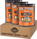 Northwest Naturals Raw Rewards Freeze-Dried Salmon Treats for Dogs and Cats - Bite-Sized Pieces - Healthy, 1 Ingredient, Human Grade Pet Food, All Natural, Proudly Made in USA, 2.5 Oz (Pack of 3)