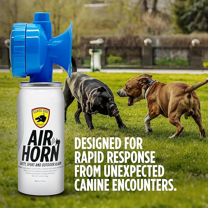 Dog Bark Deterrent Device, Air Horn for Dogs, Loud Blow Horn for Dog Training & Behavior Redirection, Barking Stopper, Jumping, Fighting, and Chasing, Humane Anti Barking Device for Dogs