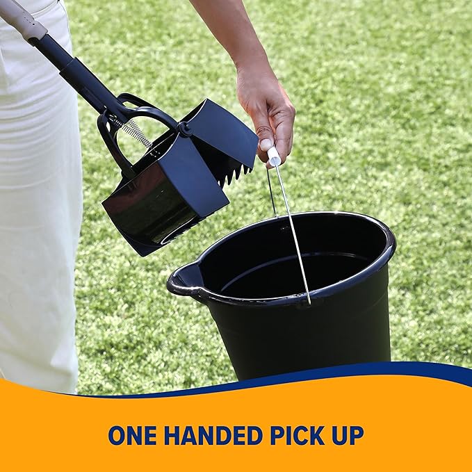 Arm & Hammer Pooper Scooper Claw Scoop Dog Poop Scooper for Yard Pet Waste Management System (Pack of 6)