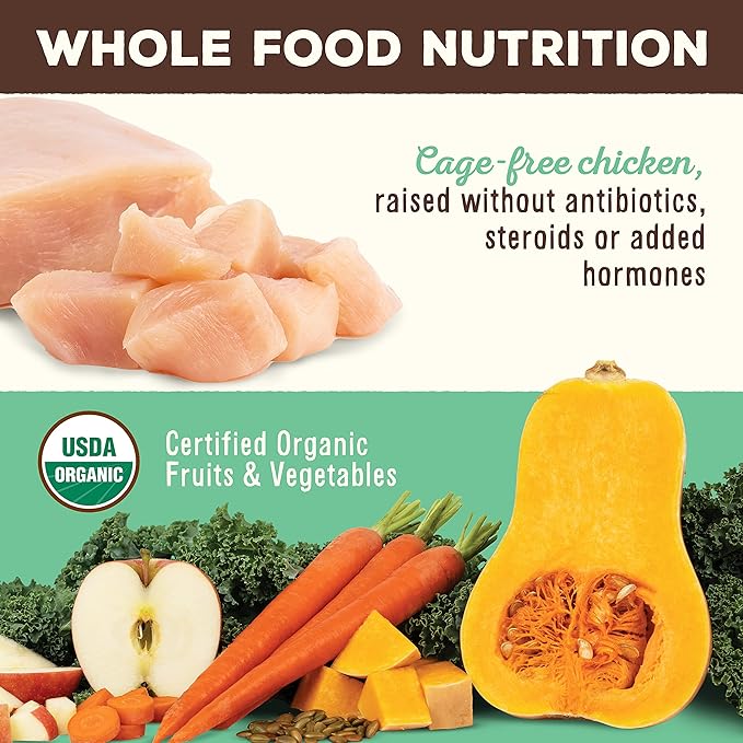 Primal Freeze Dried Dog Food Nuggets, Chicken; Complete & Balanced Meal; Also Use as Topper or Treat; Premium, Healthy, Grain Free, High Protein Raw Dog Food, 14 oz (Pack of 2)