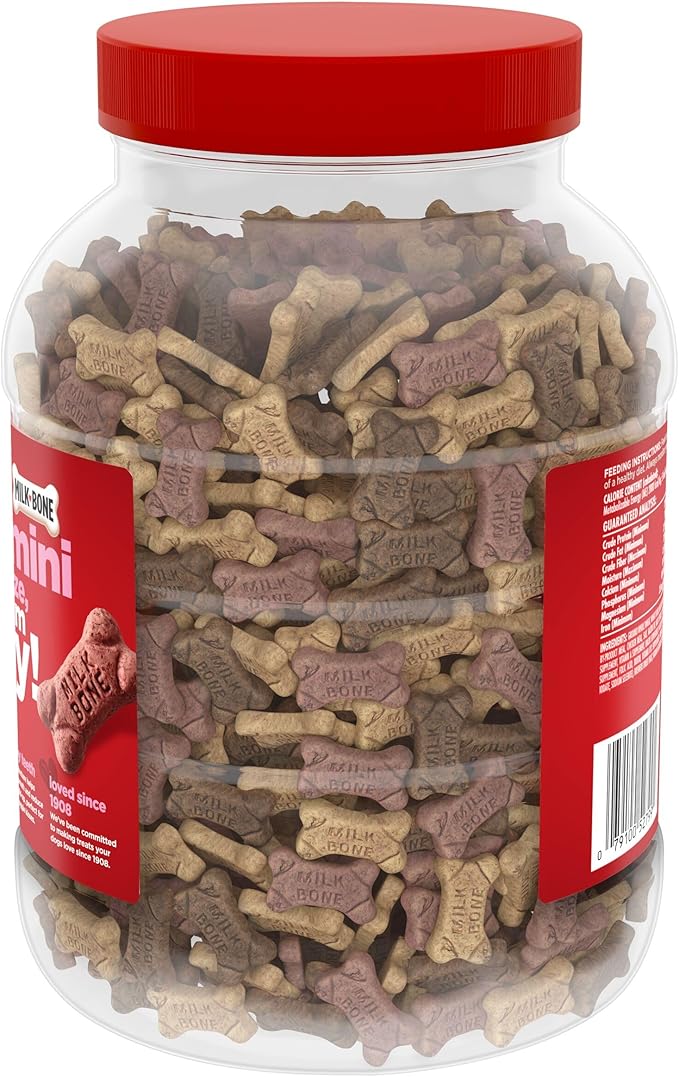 Milk-Bone Mini's Flavor Snacks Dog Treats, 36 Ounce