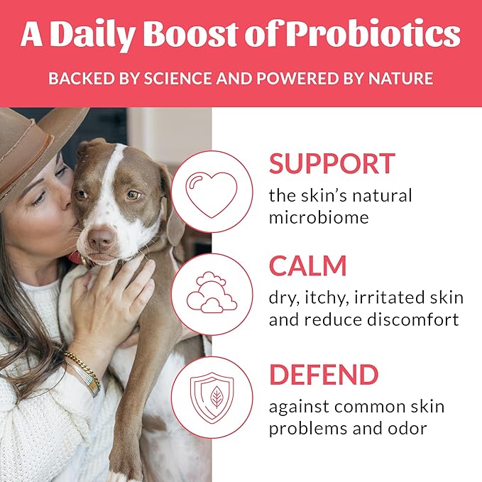 SKOUT'S HONOR Probiotic Pet Deodorizer Spray- Hydrating Daily-Use with Avocado Oil & Omega-3s, Microbiome Friendly Certiified, Paraben & Sulfate-Free, 97% Natural, 8oz, Sunkissed Coconut, 2-Pack