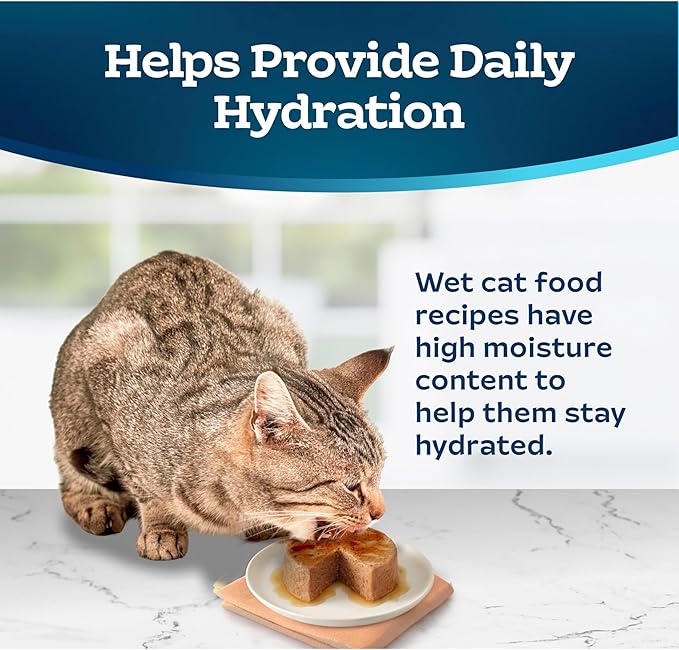 Blue Buffalo Tastefuls Wet Cat Food Paté, Made with Natural Ingredients, Beef Entrée, 5.5-oz Cans (24 Count)